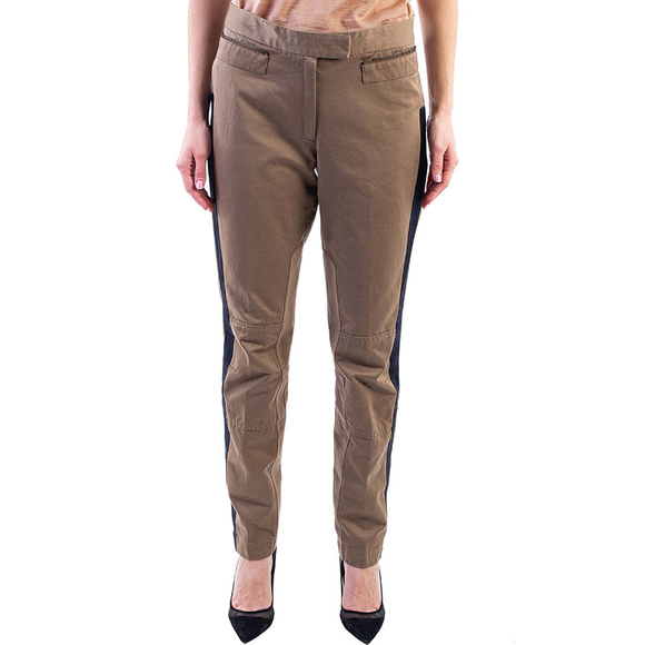 Dries Van Noten Pants Women size 28 Saddle Brown